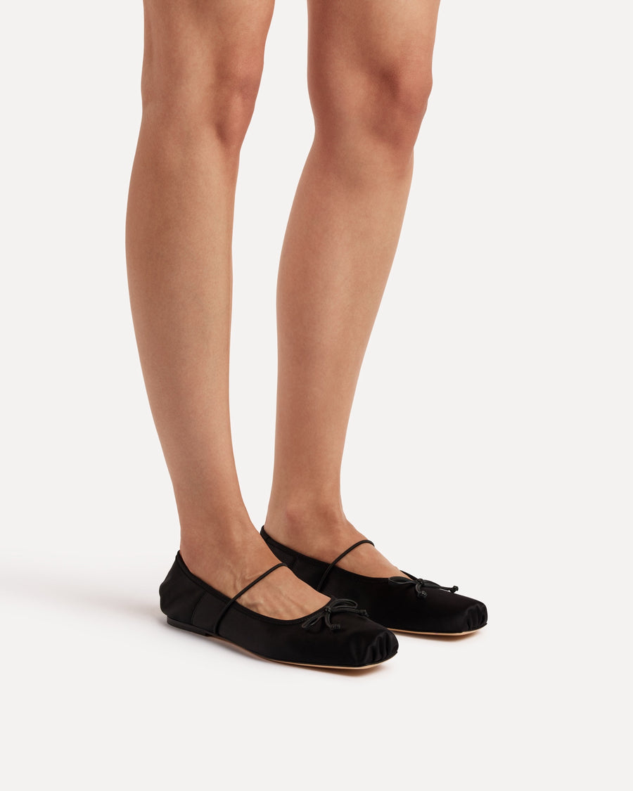 Mignon Ballet Flat | Black