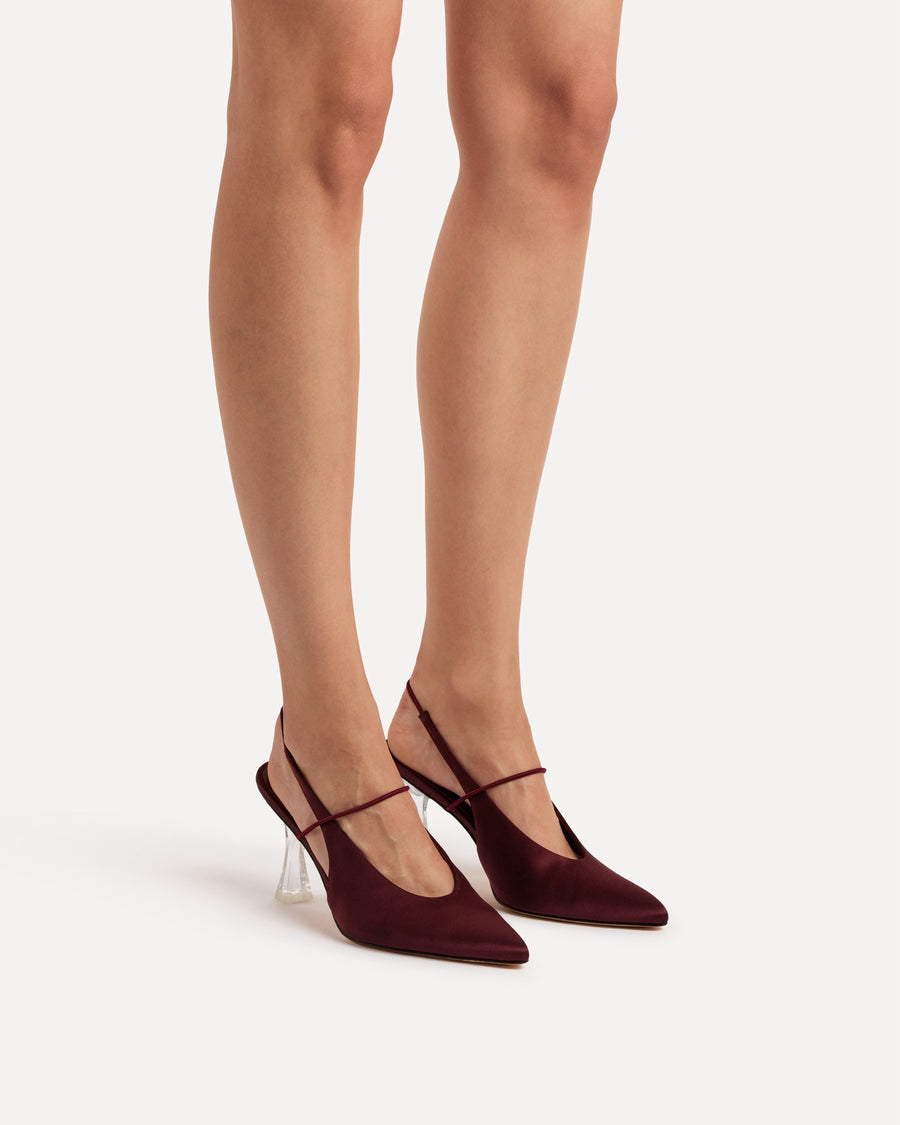 Mignon 90 Heel | Port