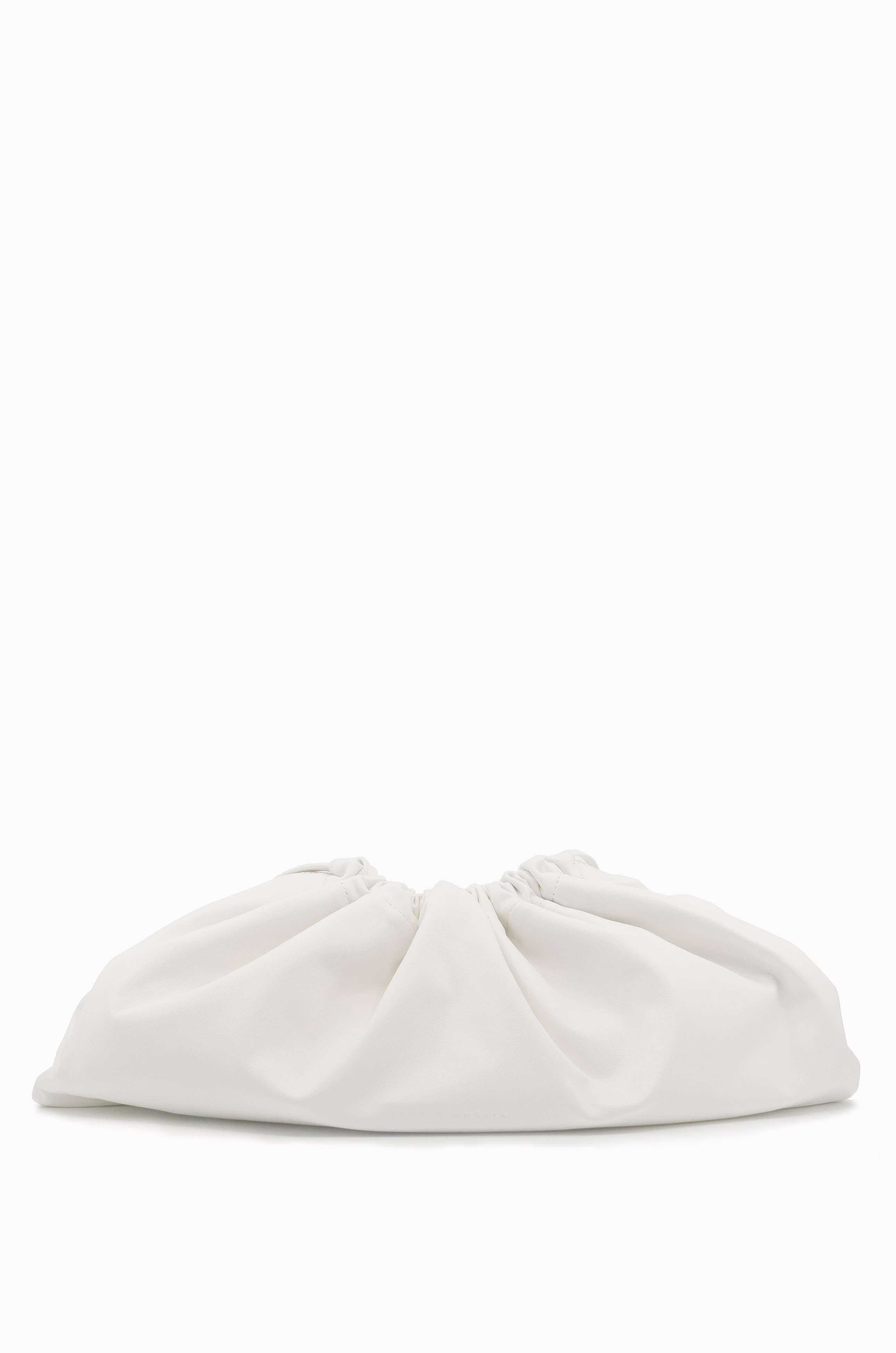 White discount drawstring pouch