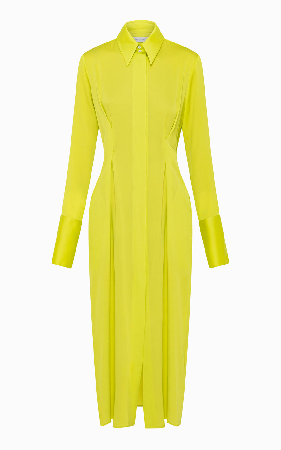 Blithe Shirt Dress | Yellow - SAMPLE