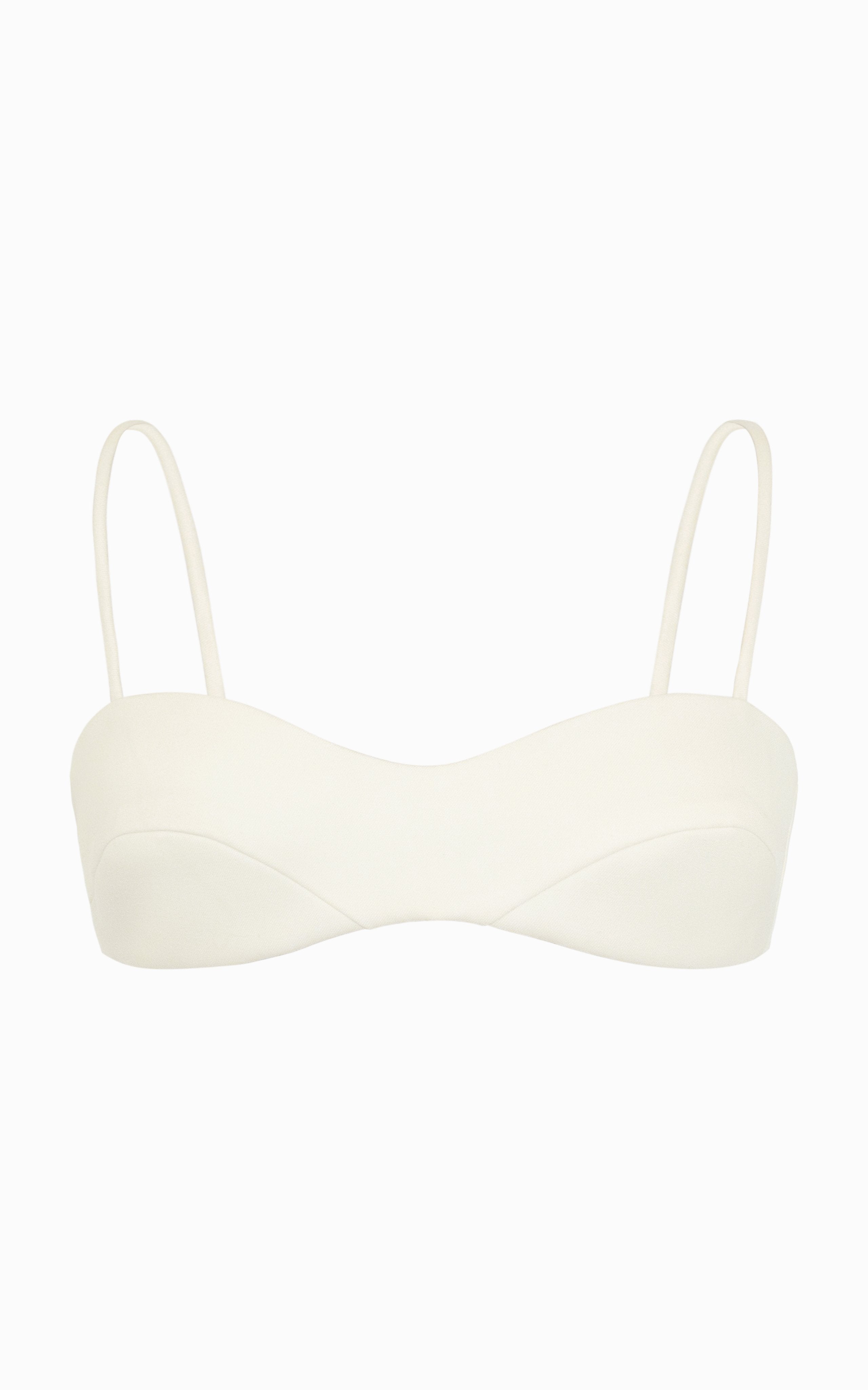 SAMPLE Bound Tailored Bralette | Bone