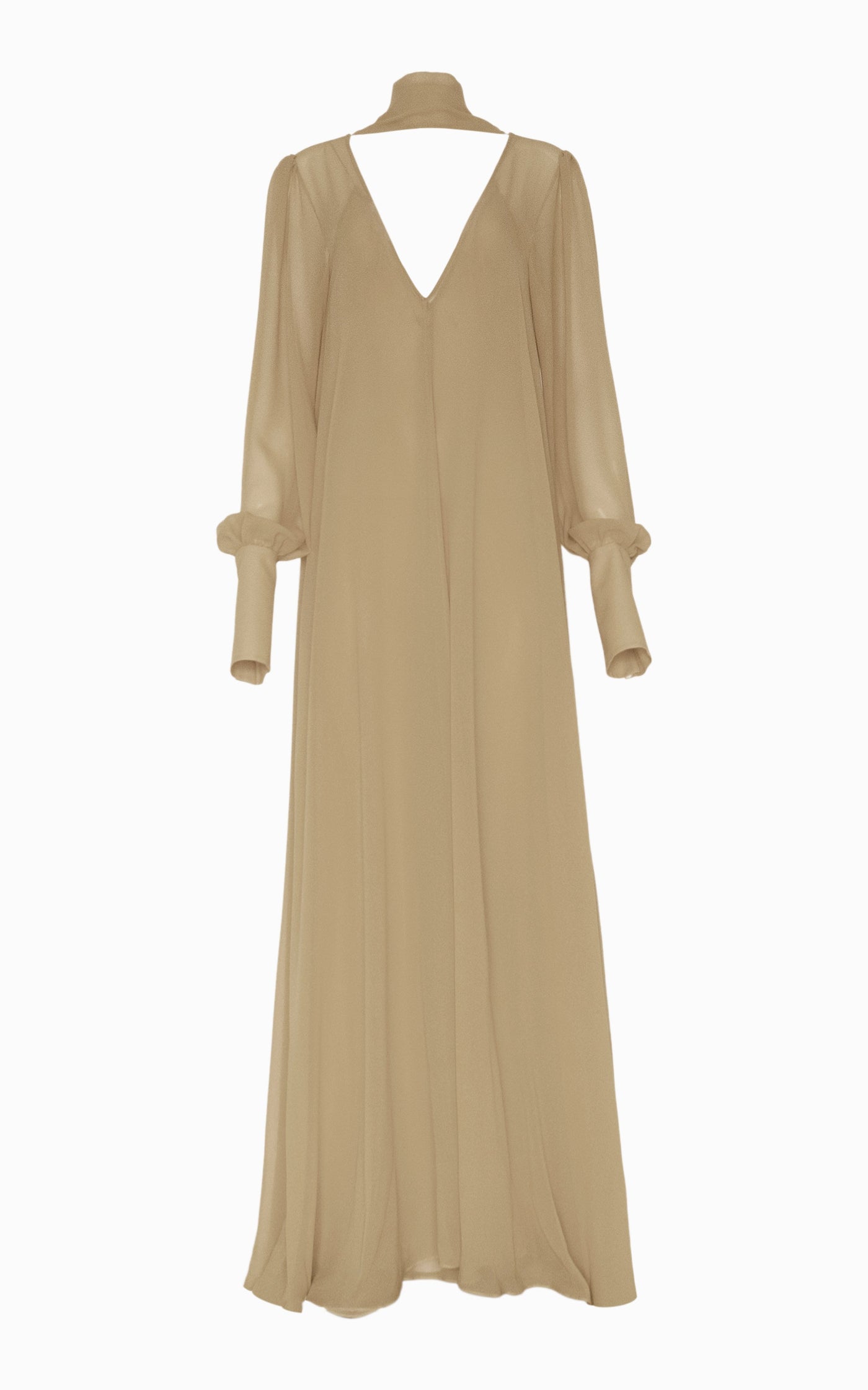 Eclipse Billow Maxi Dress | Beige