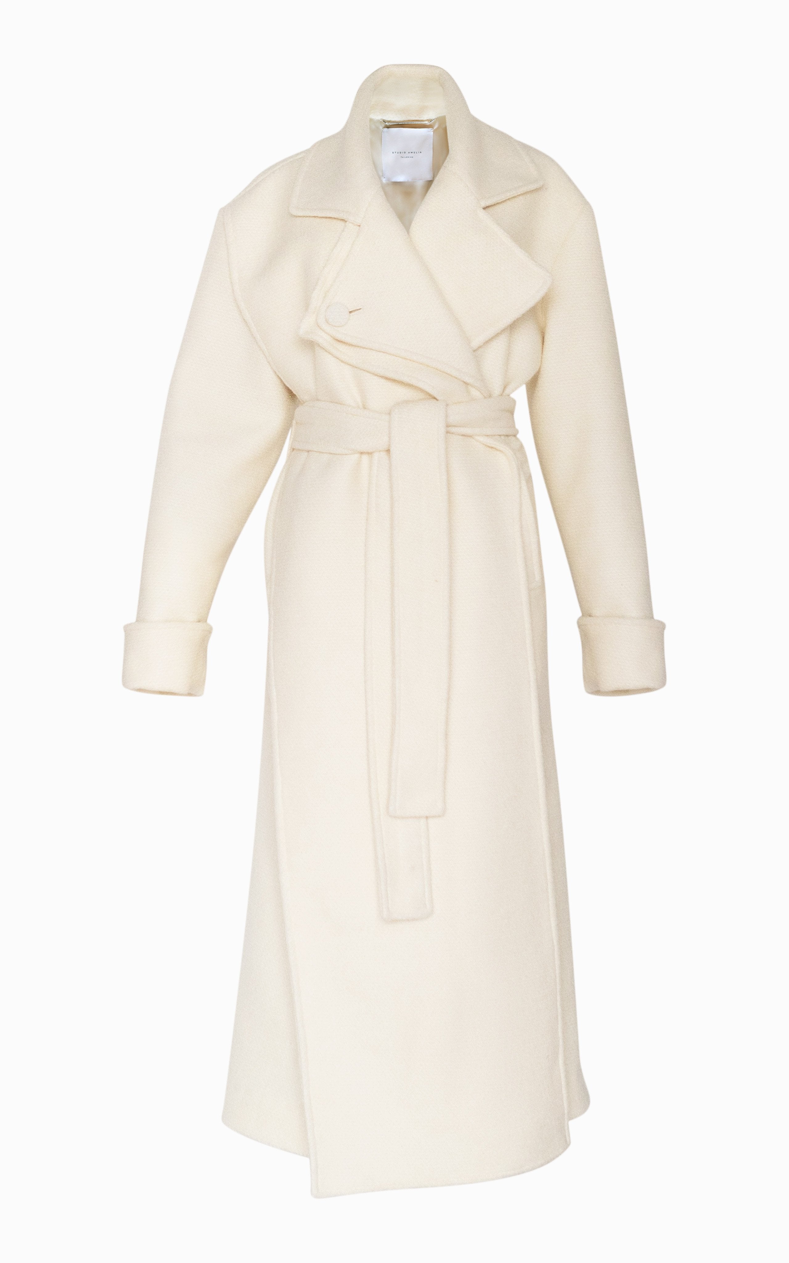 Belted clearance blanket coat