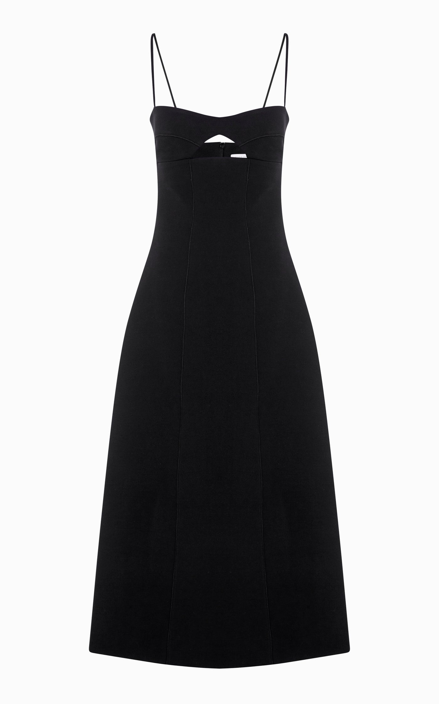 Ether Cutout Midi Dress | Black - SAMPLE