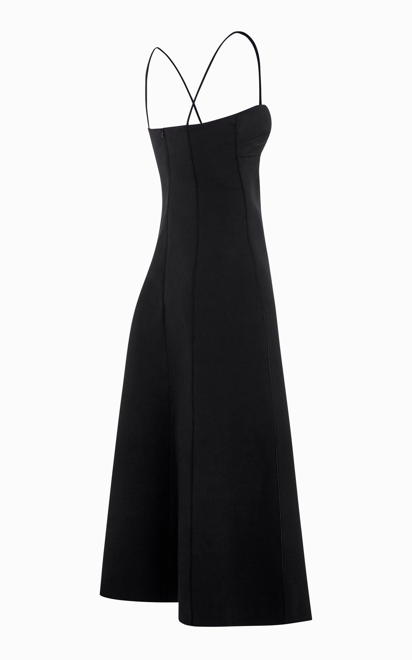 Ether Cutout Midi Dress | Black - SAMPLE