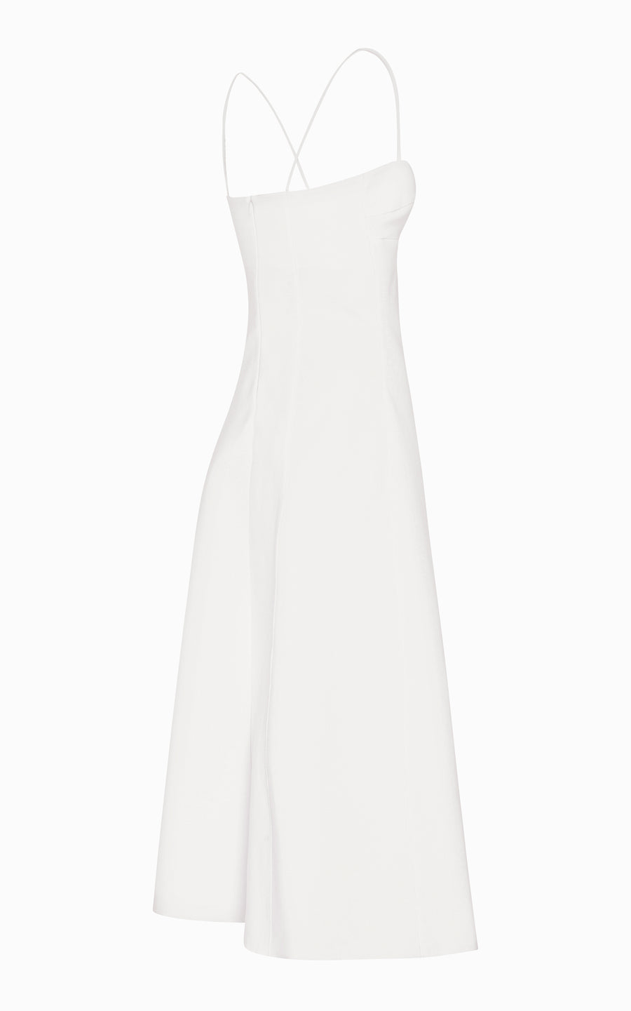Ether Cutout Midi Dress | Ivory