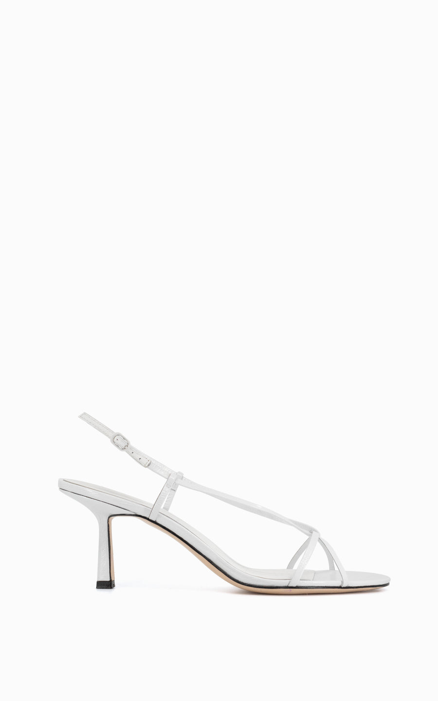 Entwined Patent 70 Heel | White