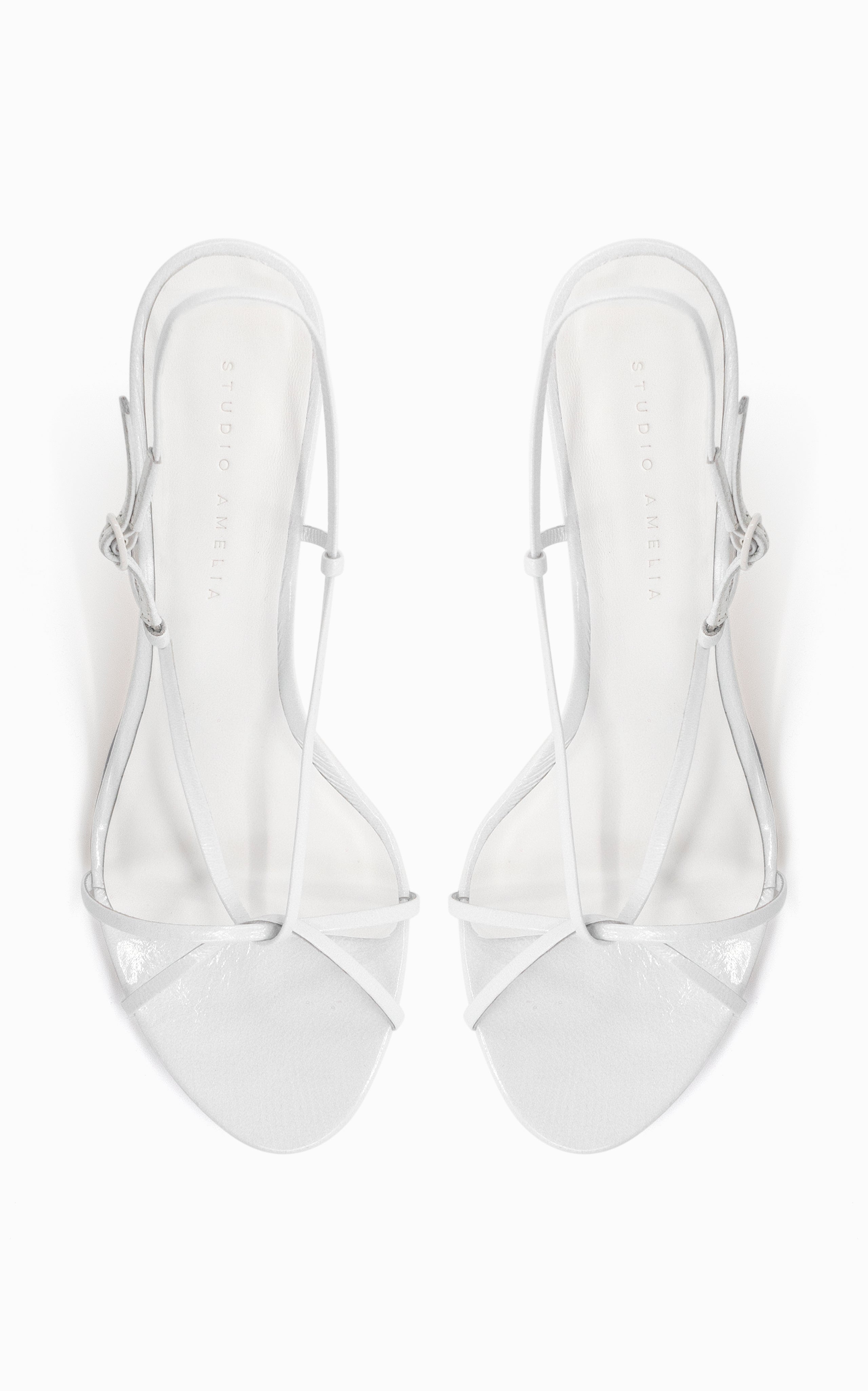 Studio amelia online white sandals