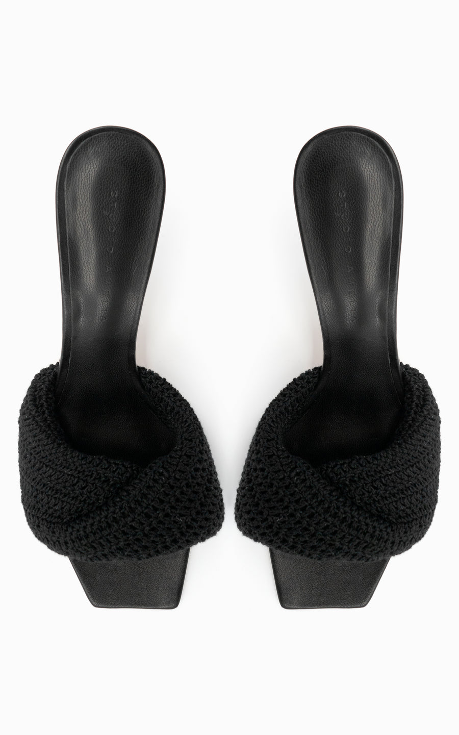 Twisted Crochet 70 Heel | Black