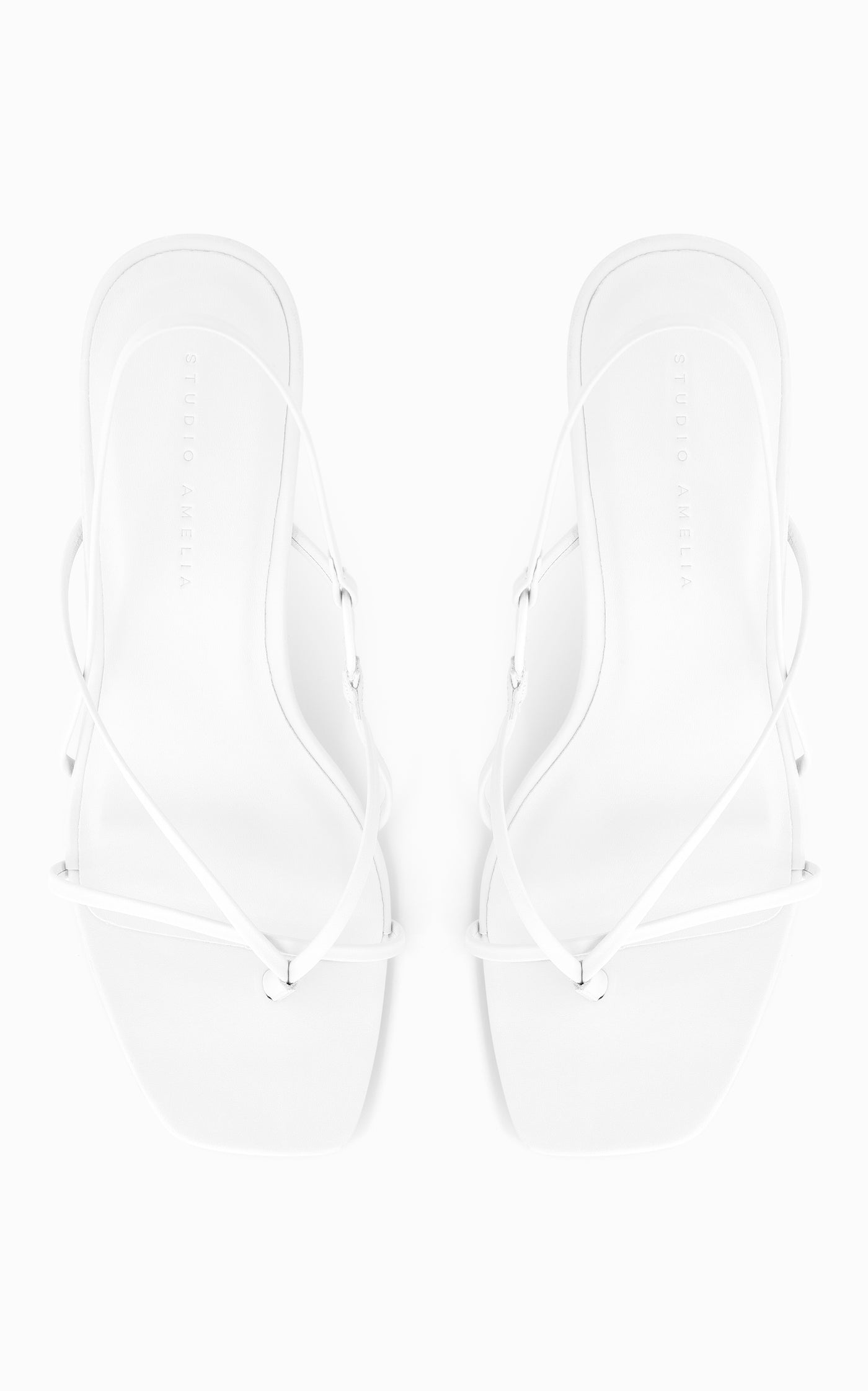 Flip Flop 75 Heel | White