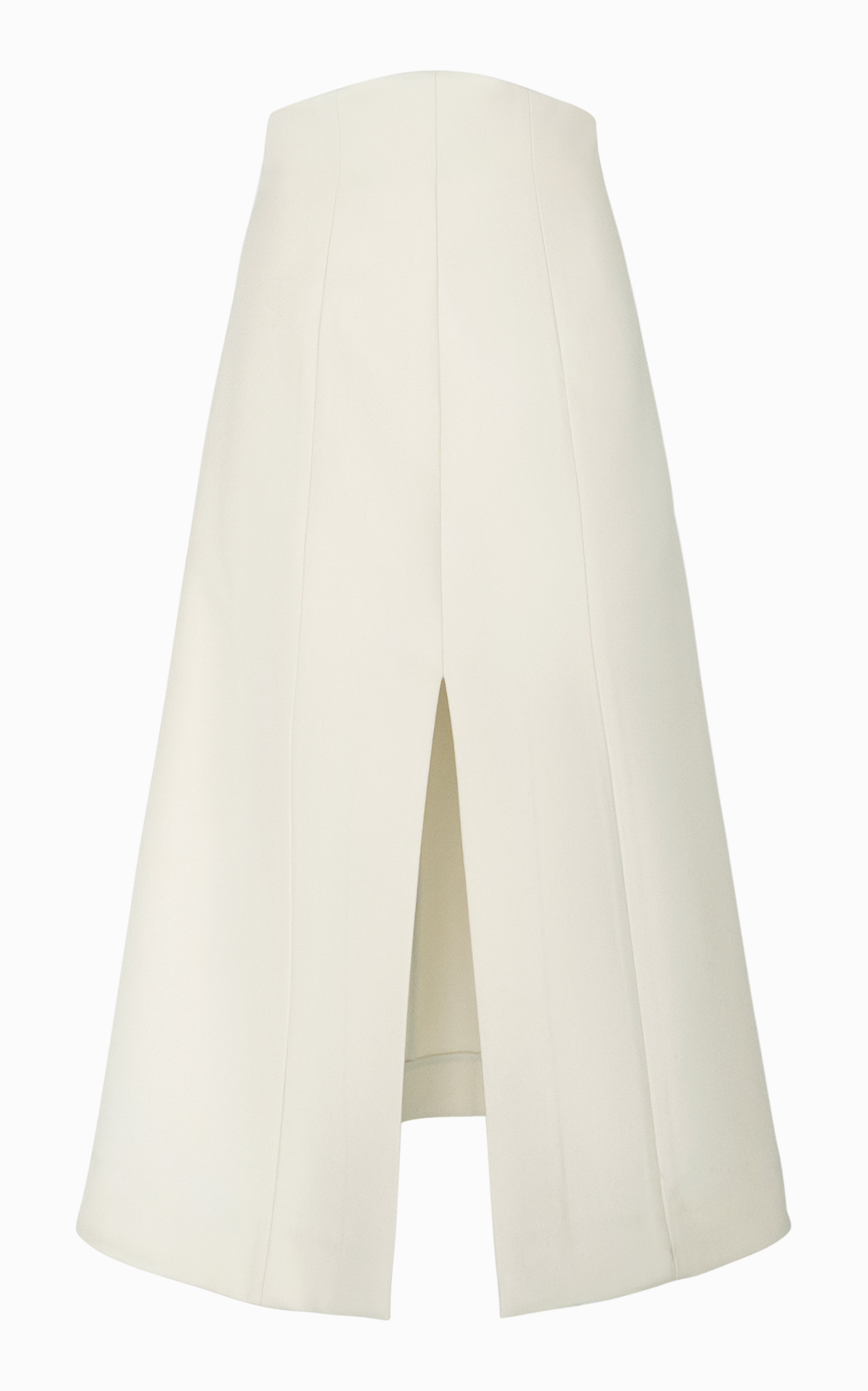 Girdle Midi Skirt | Ivory - SAMPLE