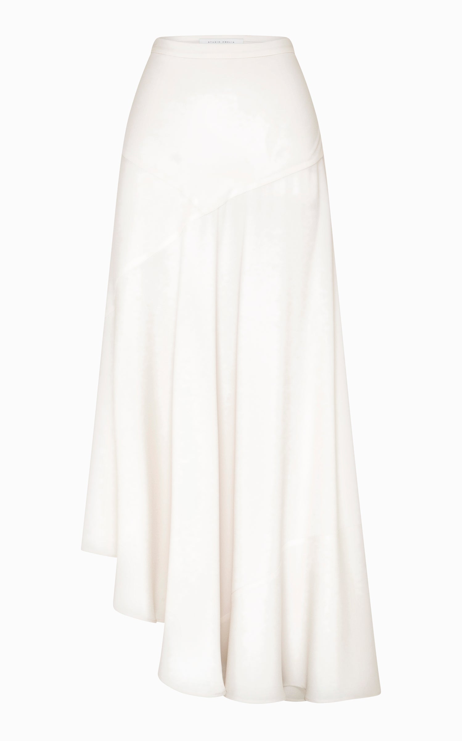 Ratio Bias Skirt | Ivory – Studio Amelia