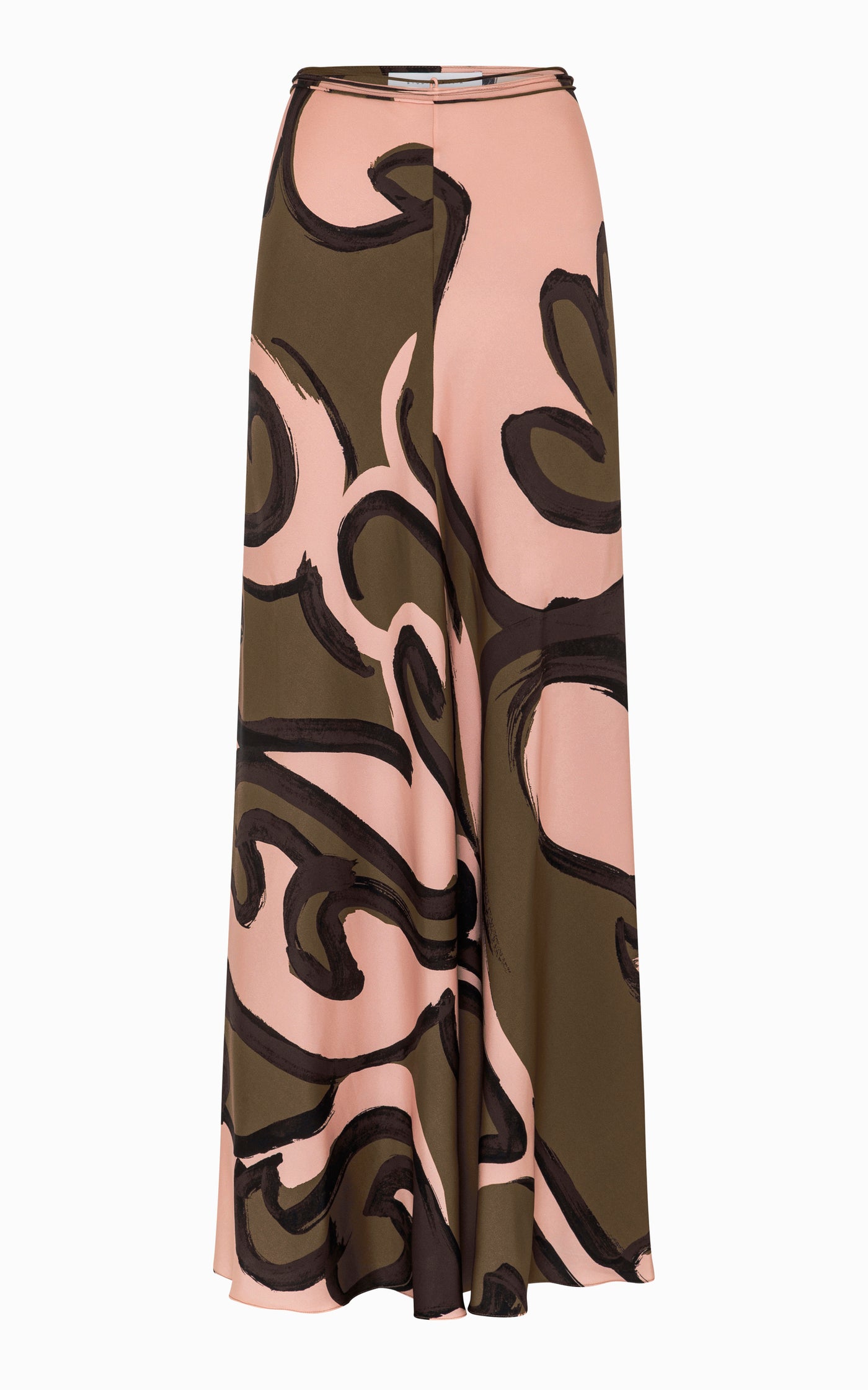 Lava Maxi Slip Skirt | Abstract Paisley Print – Studio Amelia