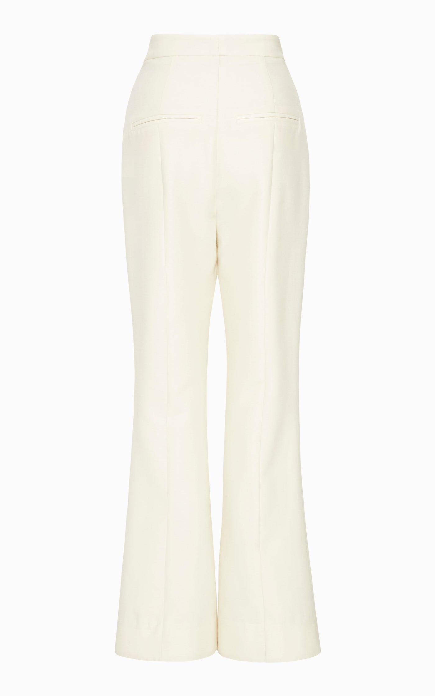 Lettini Crop Flare Pant | Ivory