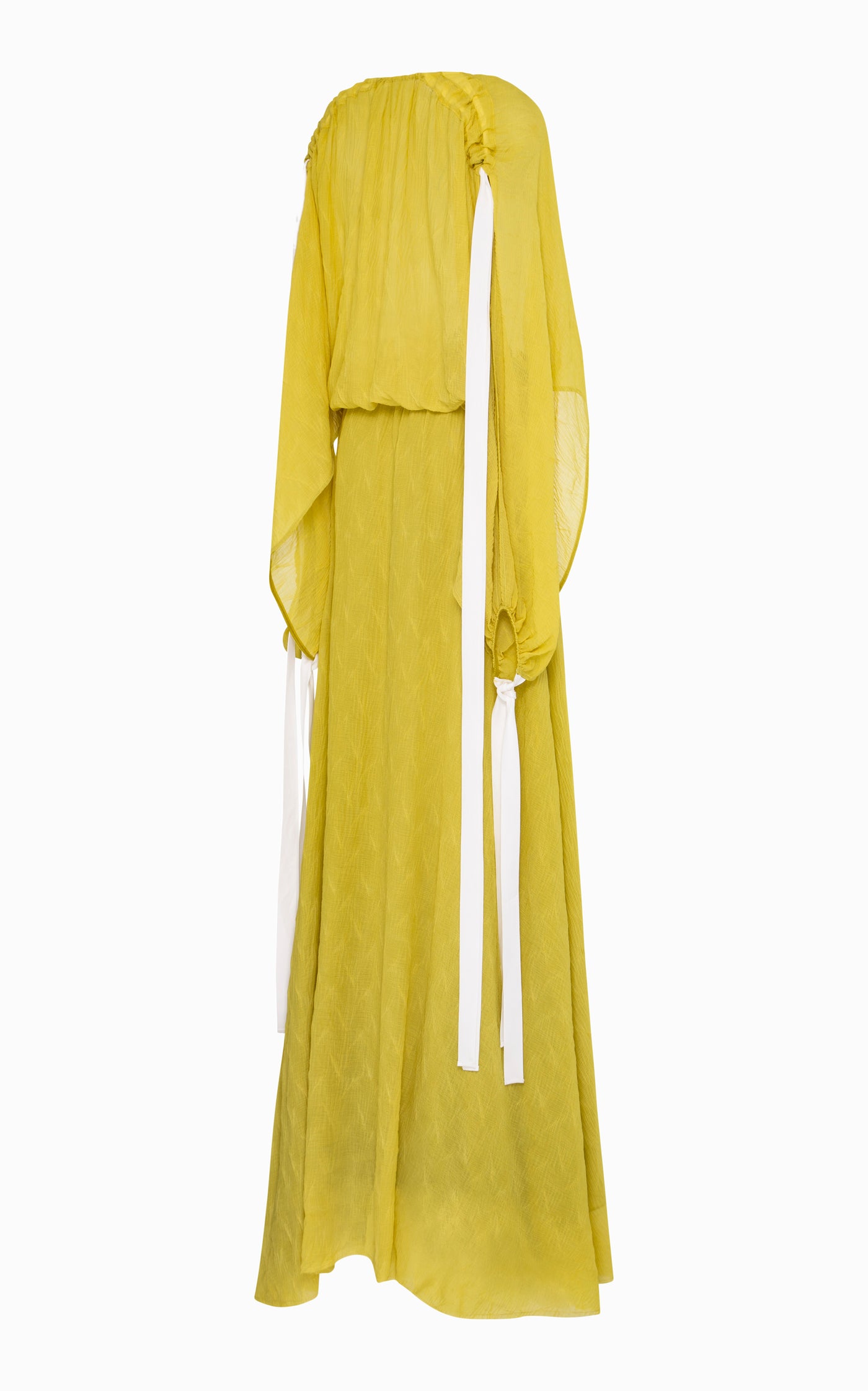 Medusa Pleated Maxi Dress | Sulphur