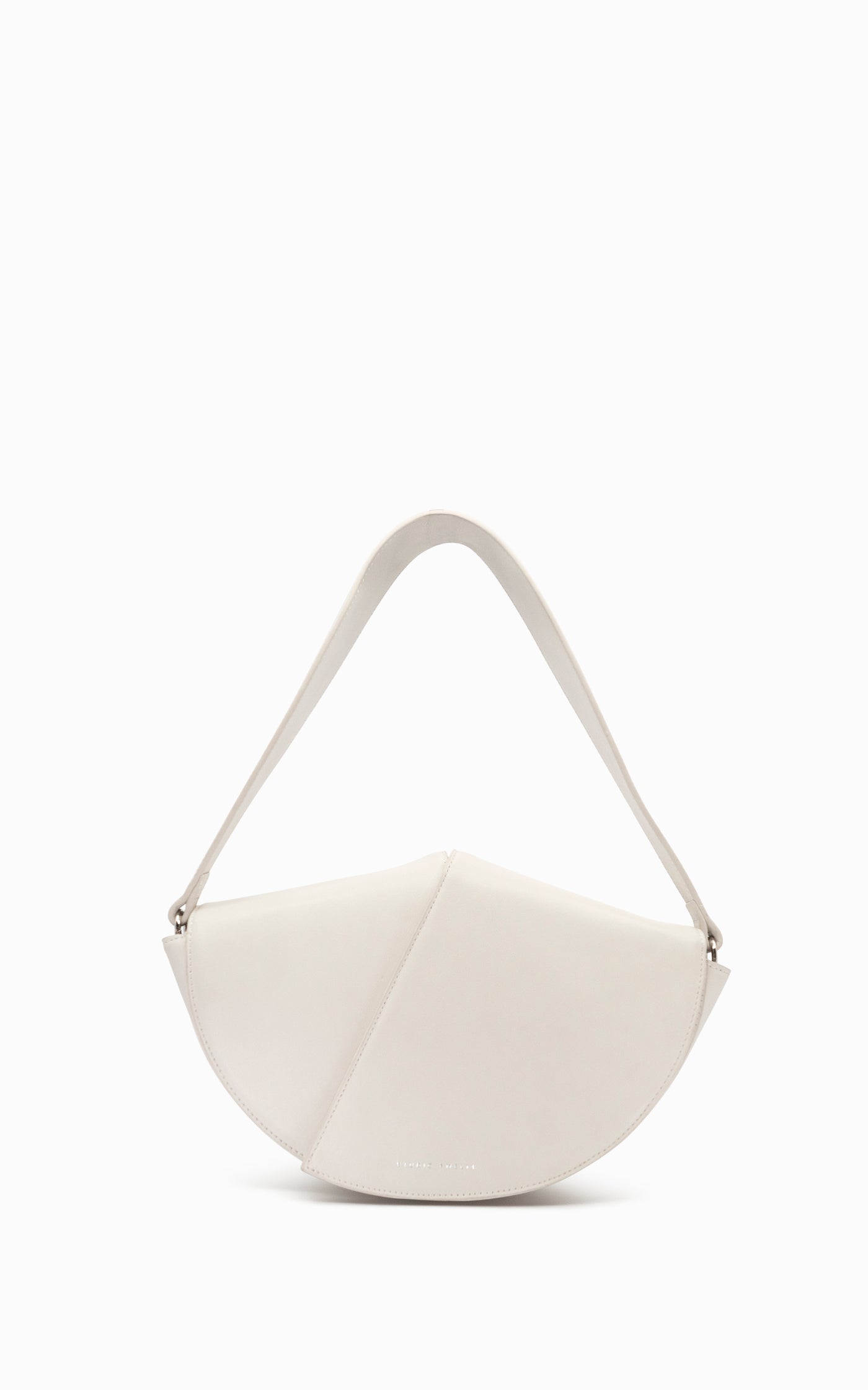 Stingray Midi Shoulder Bag | Stone - SAMPLE