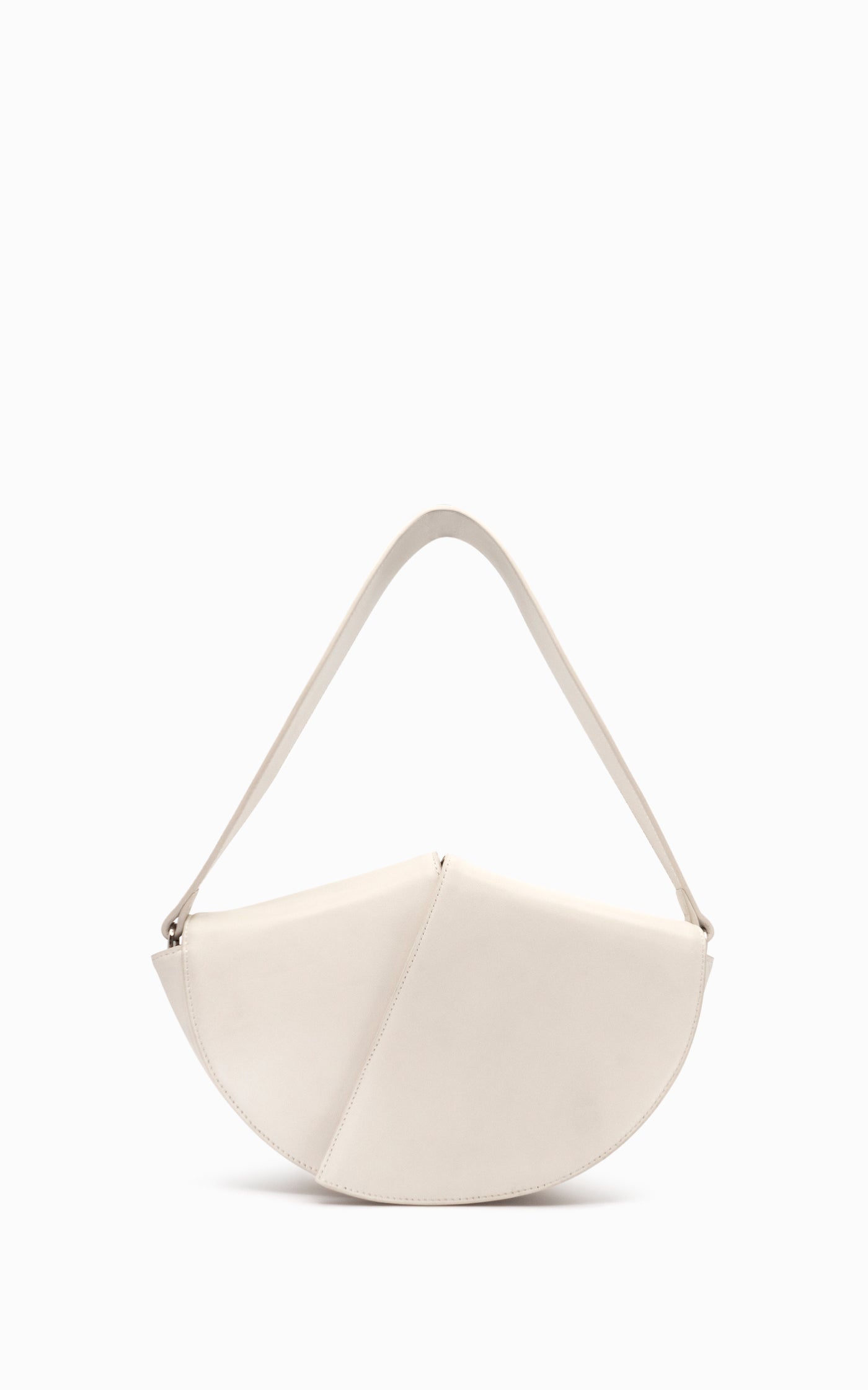 Stingray Midi Shoulder Bag | Stone - SAMPLE