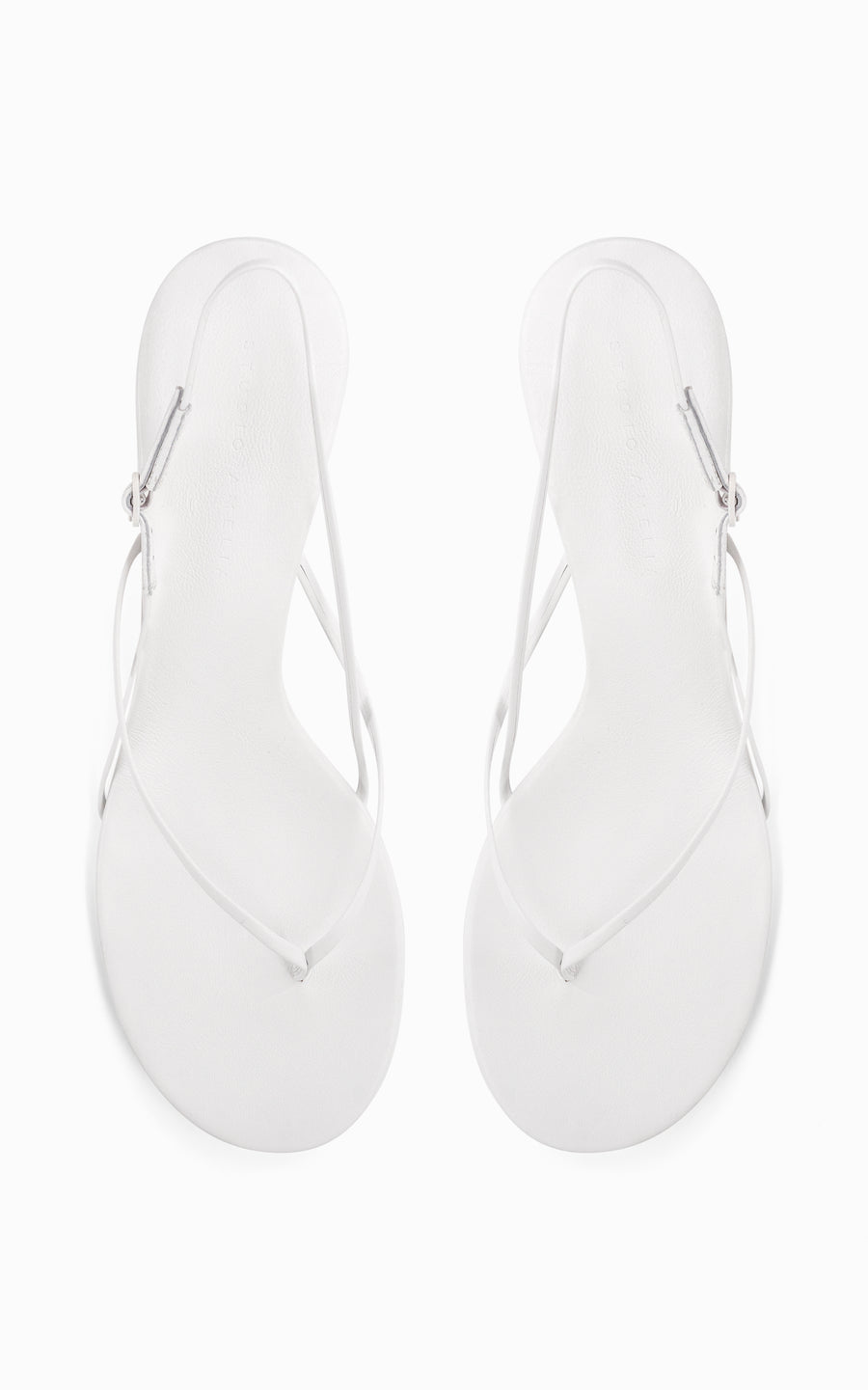 Wishbone 50 Heel | White