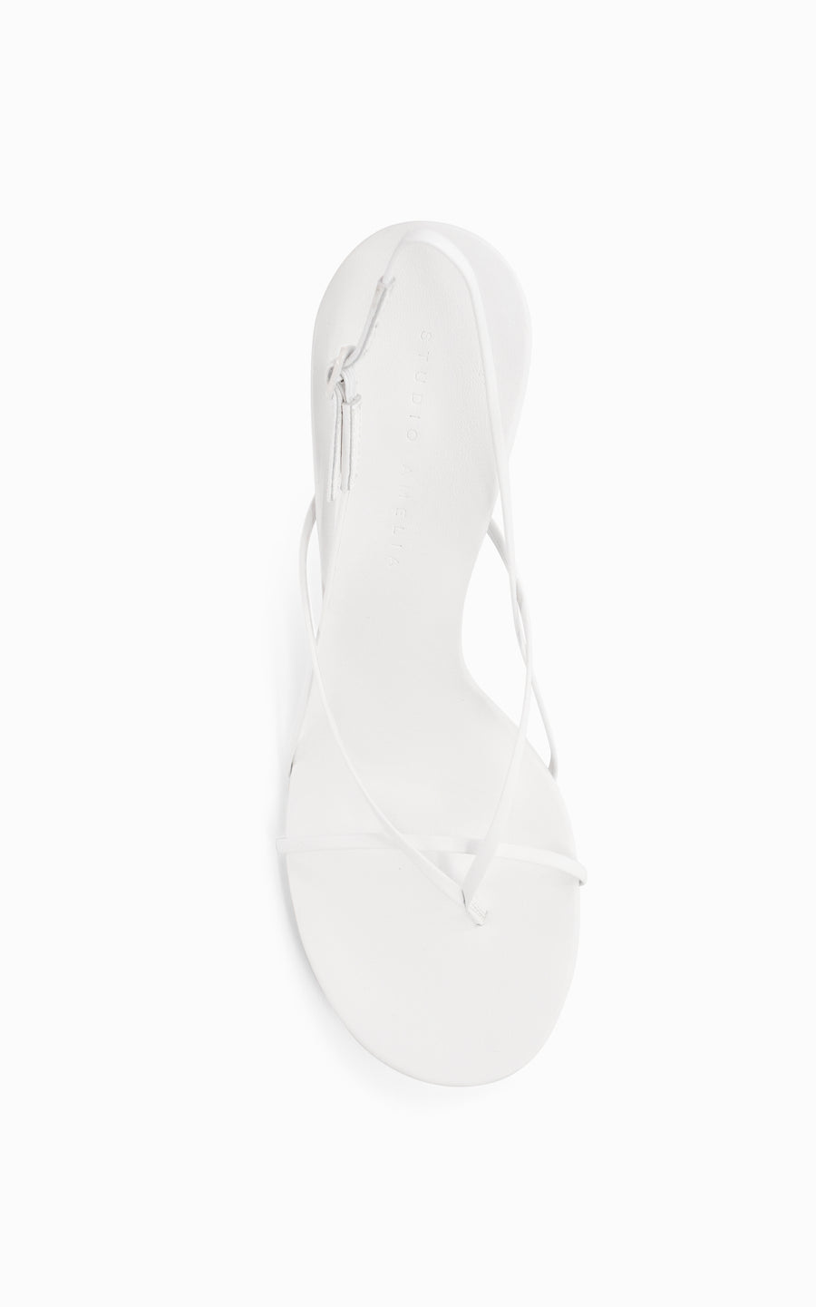 Wishbone 90 Heel | White