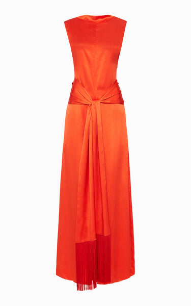 SAMPLE Cincture Belted Jumpsuit | Lobster – Studio Amelia