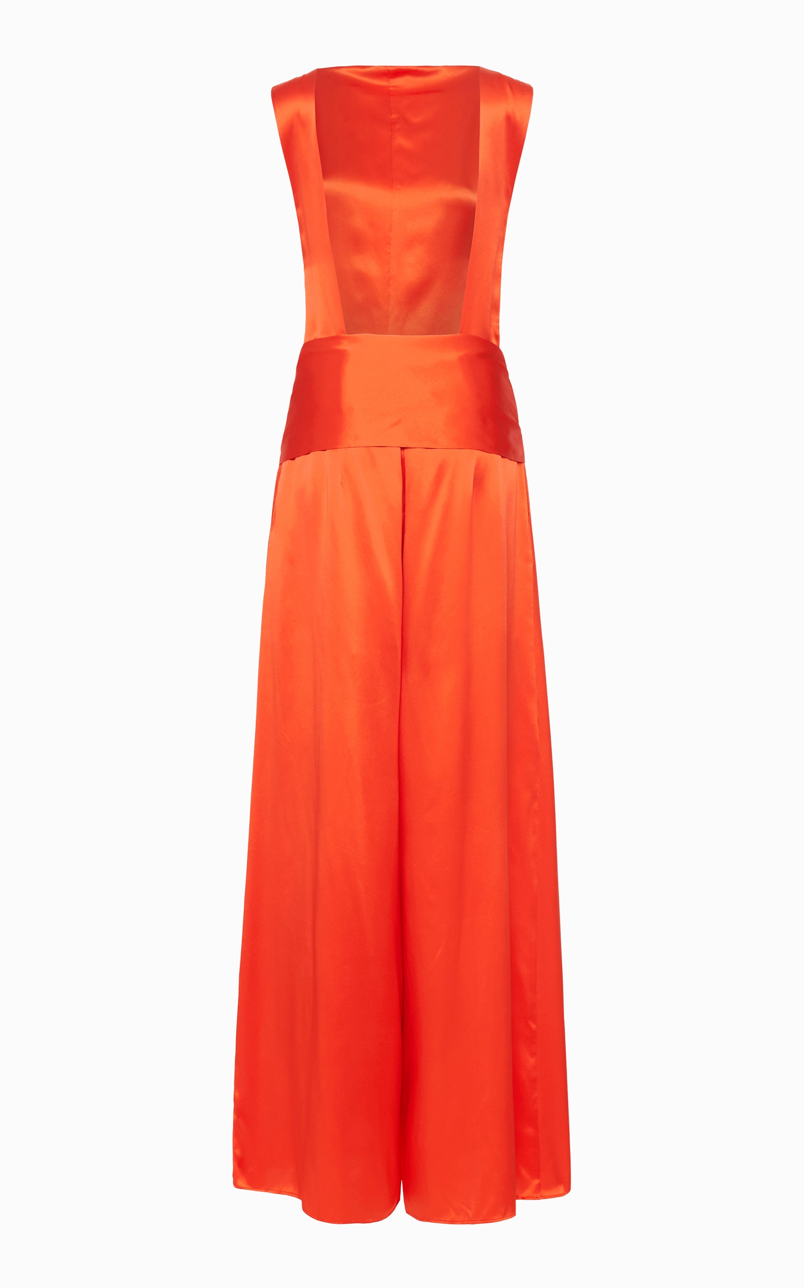 Cincture Belted Jumpsuit | Lobster - SAMPLE