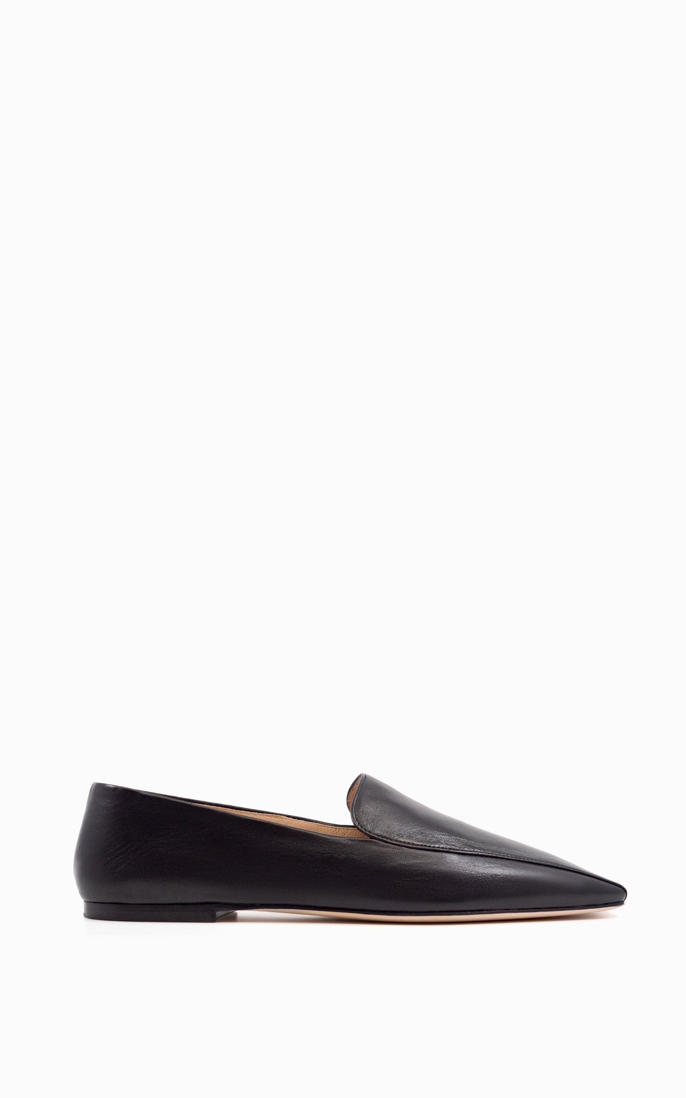 Squared Soft Loafer | Black