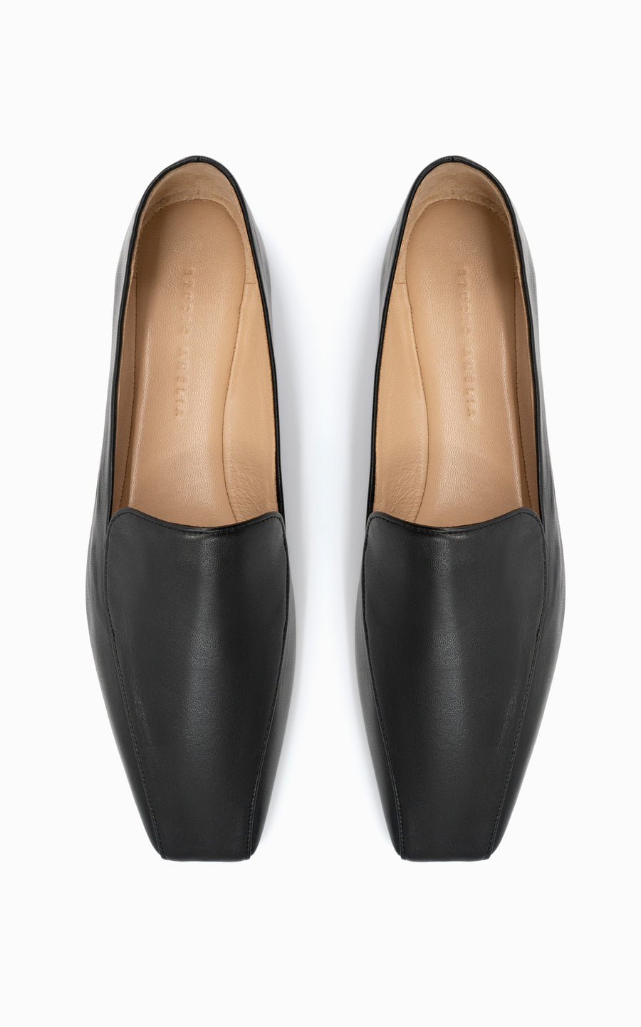 Squared Soft Loafer | Black