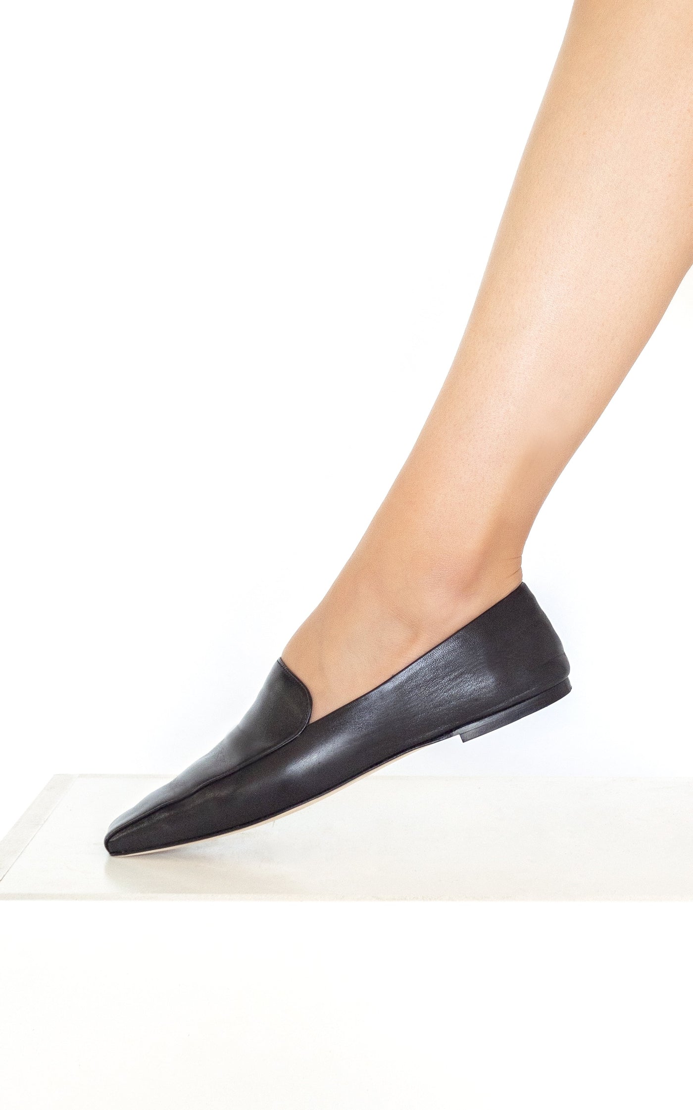 Squared Soft Loafer | Black