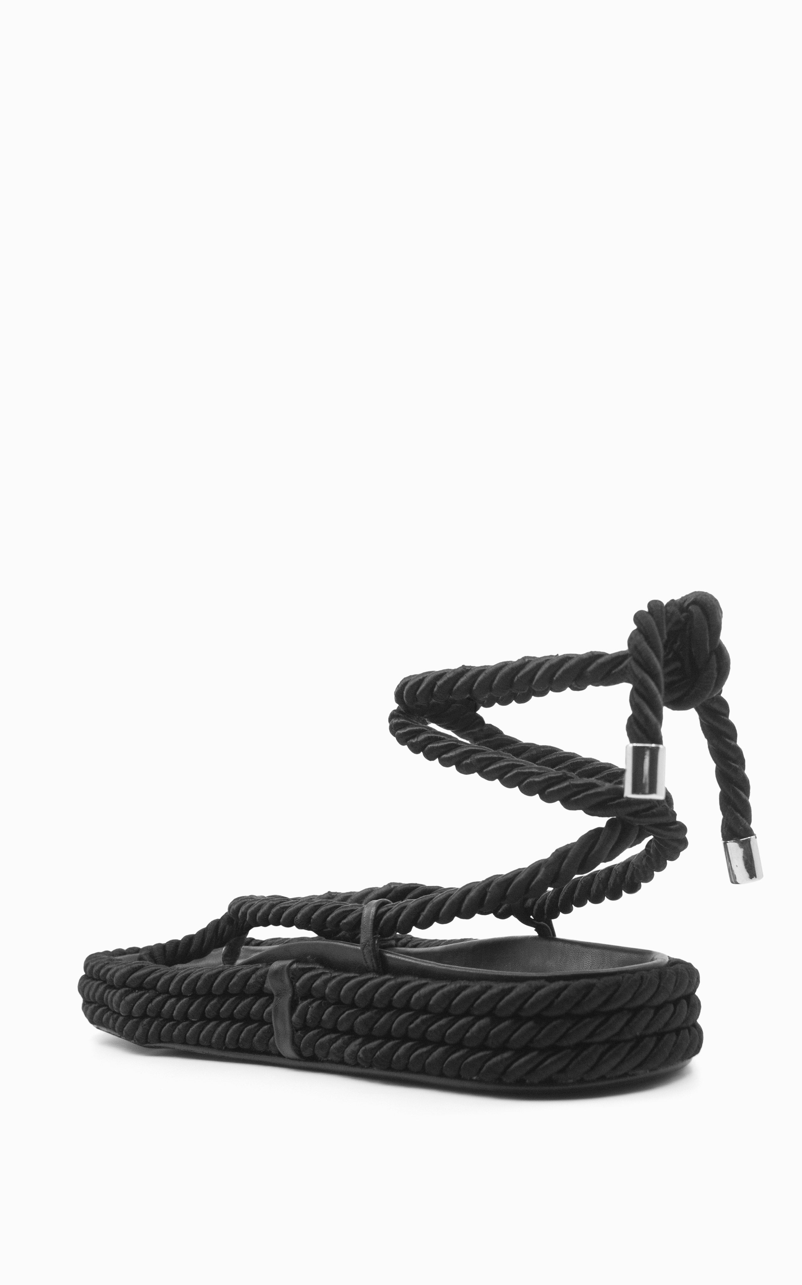 Valentino rope nappa discount sandal