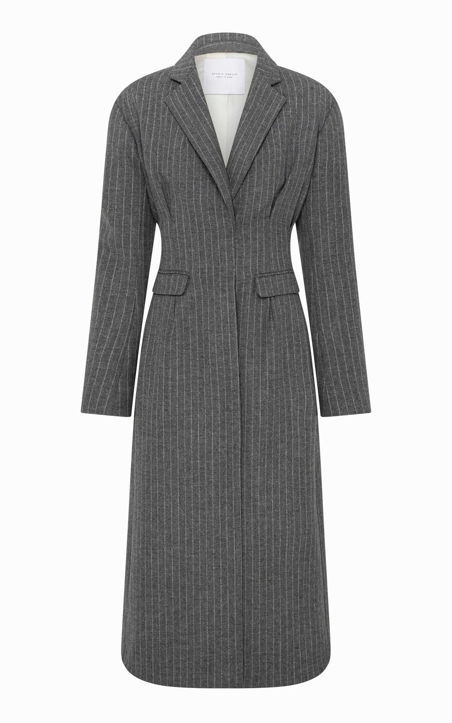 Vantage Tick Coat | Grey Stripe - SAMPLE