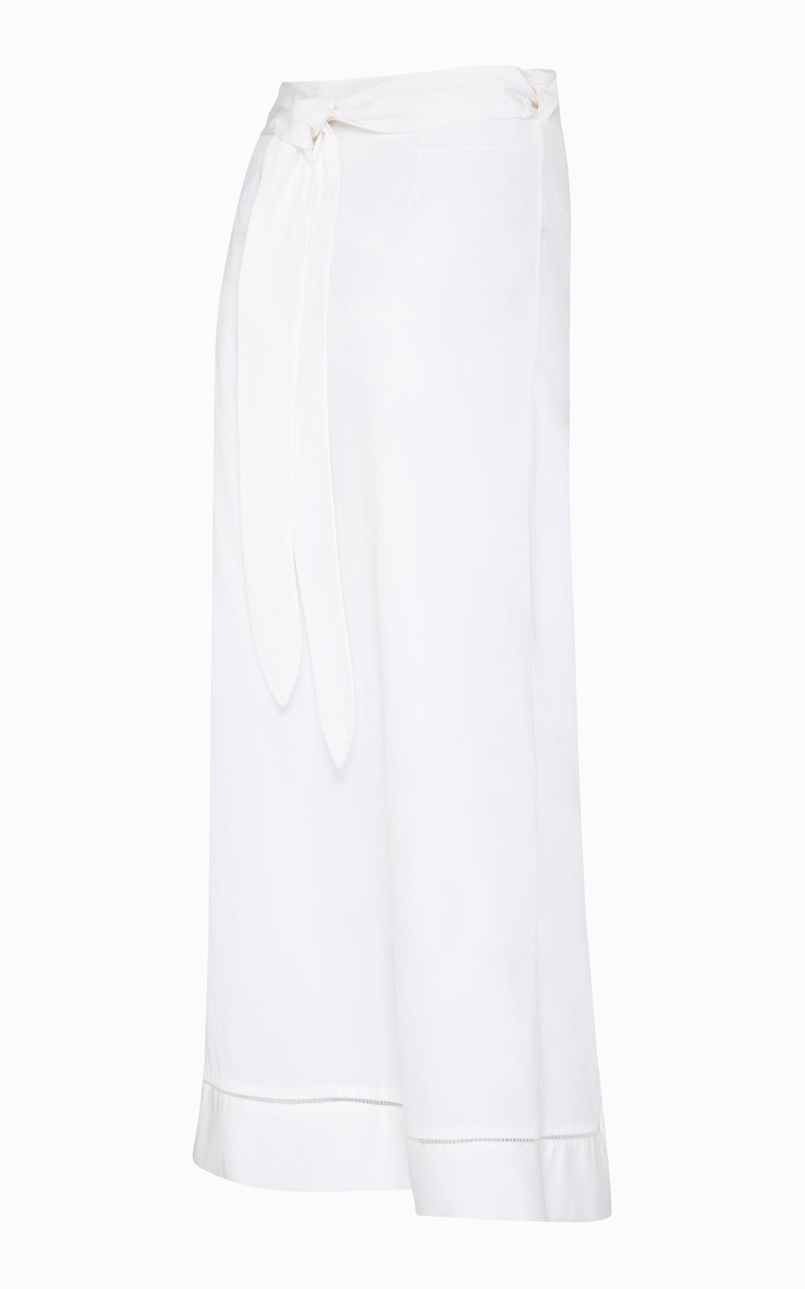 Voltare Wrap Skirt | White