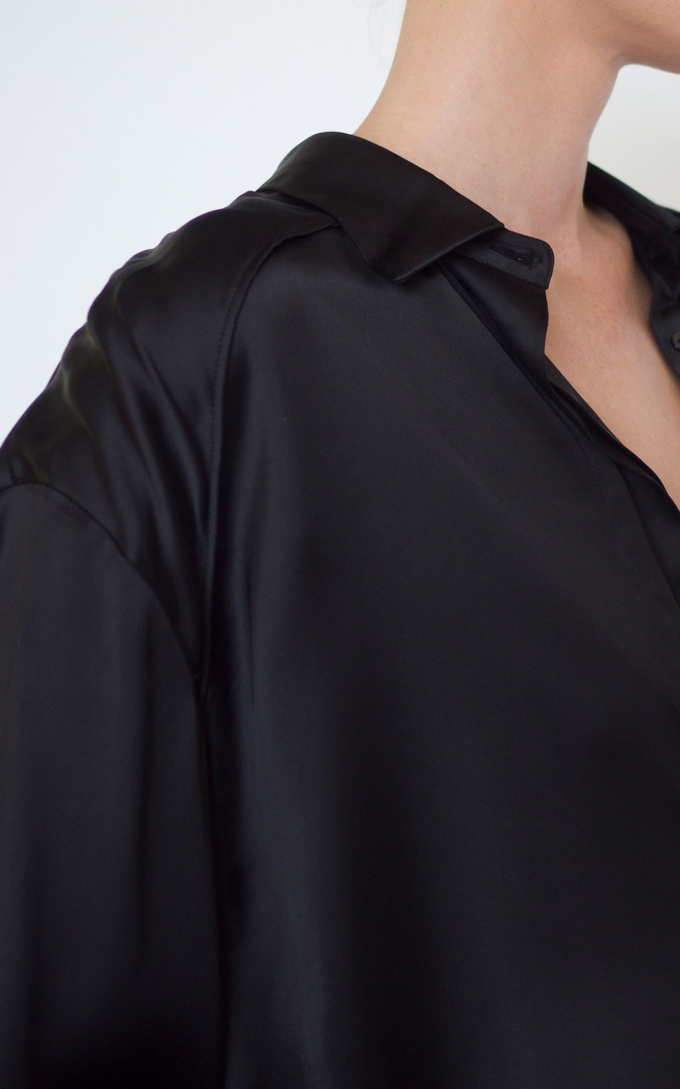Molten Yoke Shirt | Black