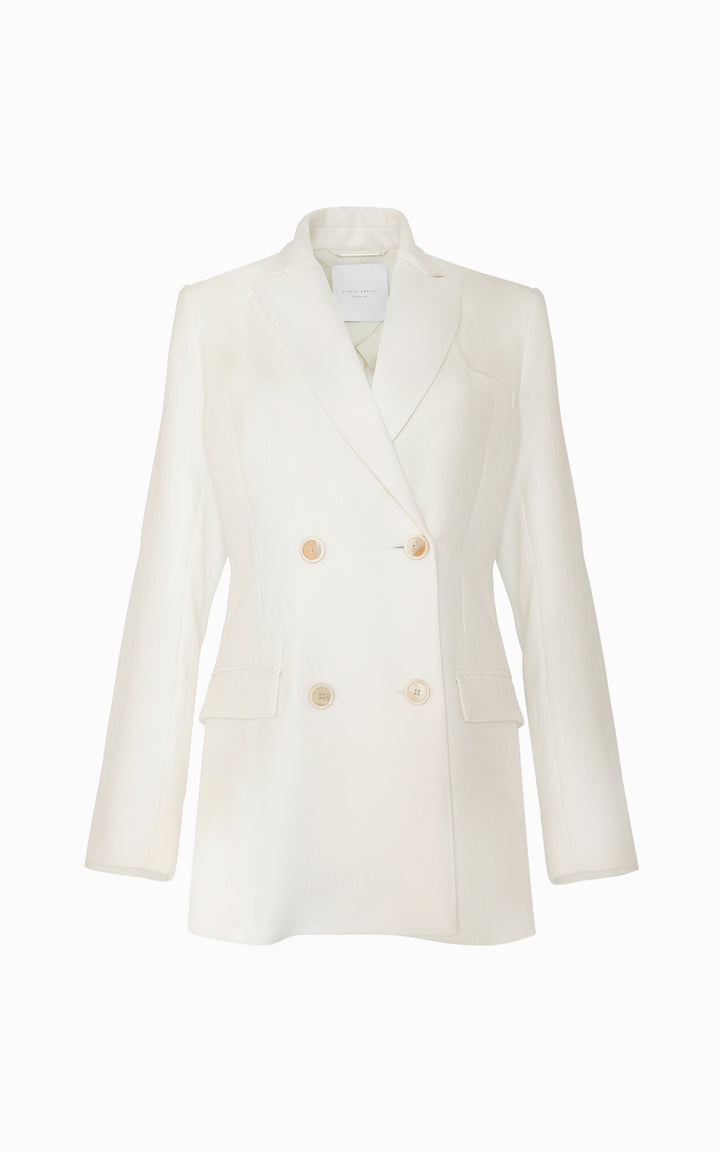 Inverse Lounge Blazer | Ivory – Studio Amelia