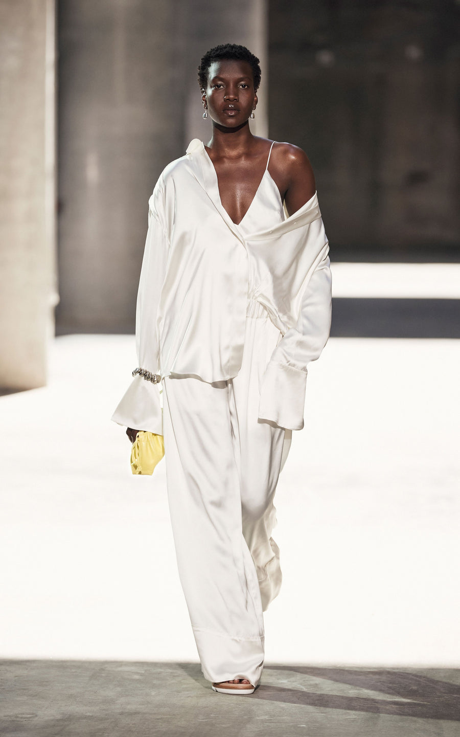Liquid Bias Camisole | Ivory